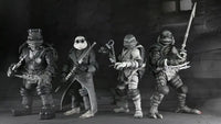 Um X Tmnt 4-Pack Turtles Black & White Pre Order Price Action Figure