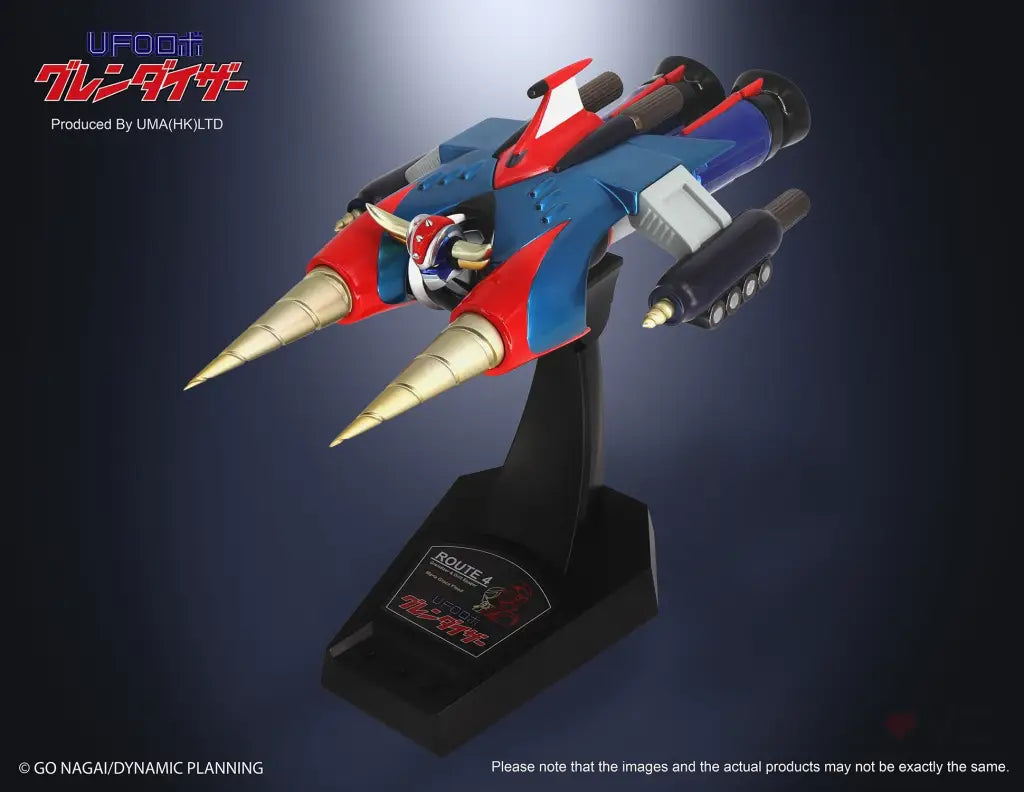 UMA04 Route 4 Grendizer & Drill Spazer, Maria Grace Fleed, Finished Collectible Model - GeekLoveph