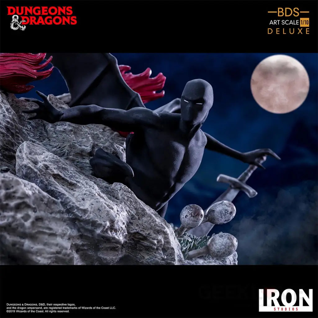 Venger with Nightmare & Shadow Demon Deluxe BDS Art Scale 1/10 - Dungeons & Dragons - GeekLoveph