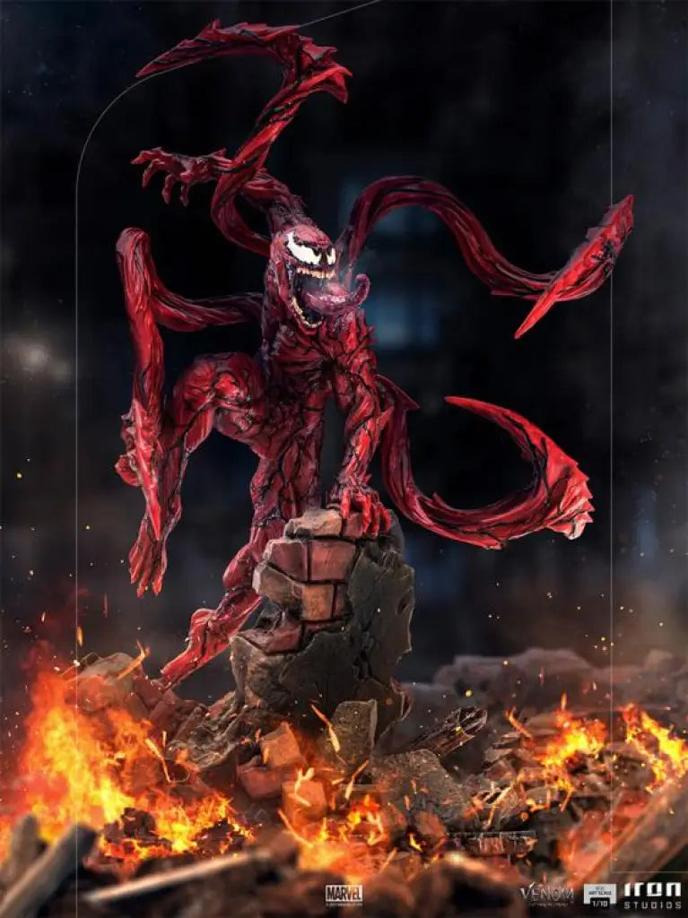 Venom: Let There Be Carnage BDS Carnage Art Scale 1/10 Statue - GeekLoveph