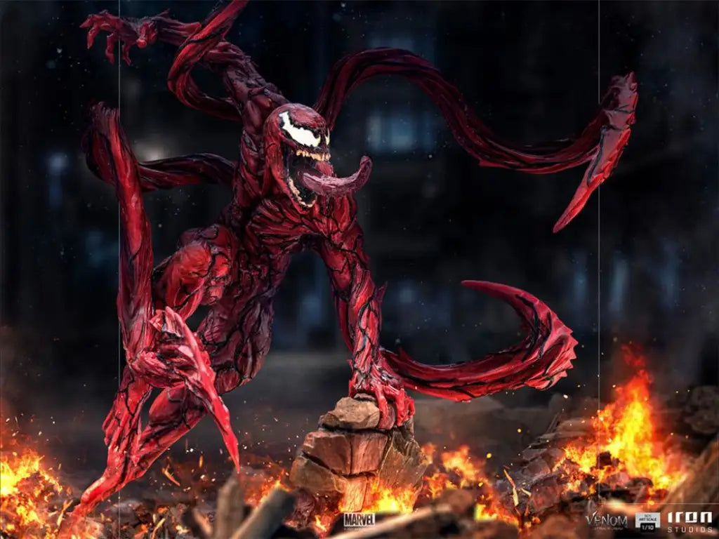 Venom: Let There Be Carnage BDS Carnage Art Scale 1/10 Statue - GeekLoveph