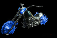 VF02B 1/6th scale for Ghost Rider motorcycle(lighting Ver.) Blue flame - GeekLoveph