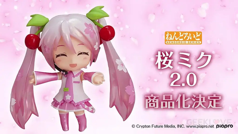 Vocaloid Nendoroid Sakura Miku 2.0 Early Access