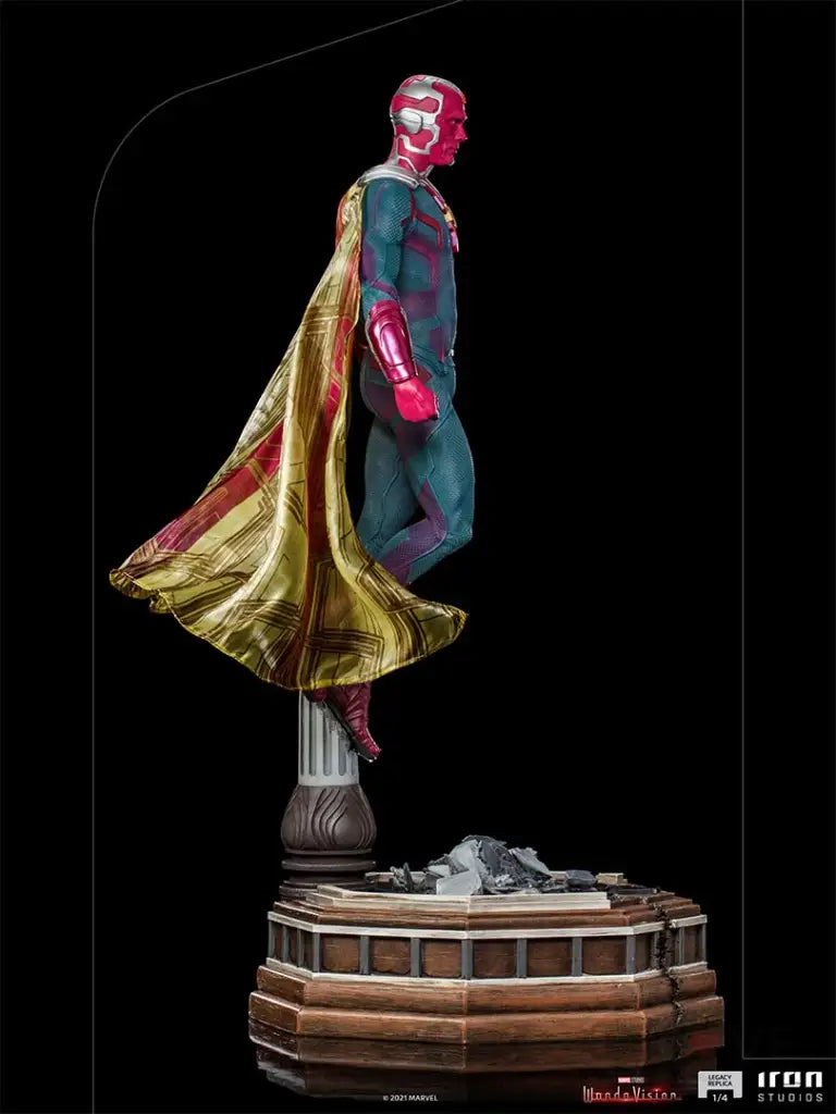 Wandavision Legacy Replica Vision 1/4 Scale Statue - GeekLoveph