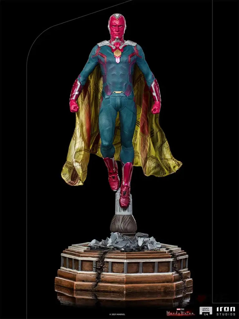 Wandavision Legacy Replica Vision 1/4 Scale Statue - GeekLoveph