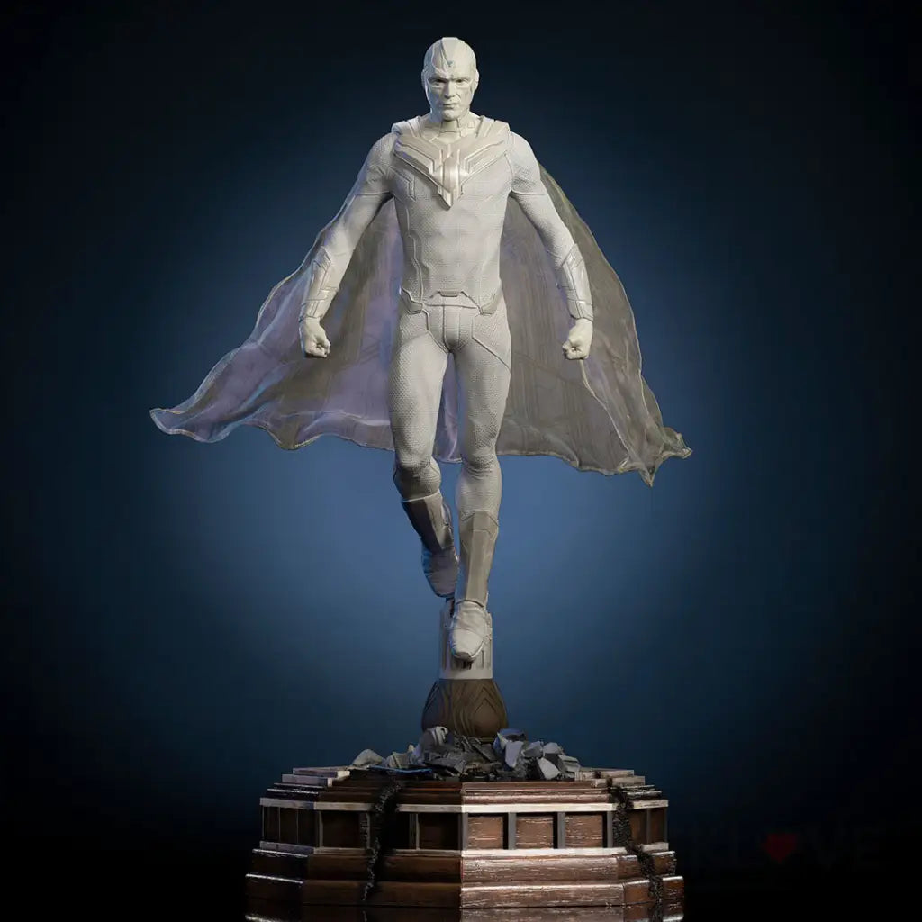 WandaVision Legacy Replica White Vision 1/4 Scale Statue - GeekLoveph