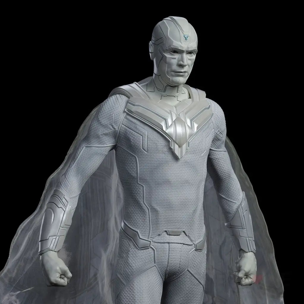 WandaVision Legacy Replica White Vision 1/4 Scale Statue - GeekLoveph