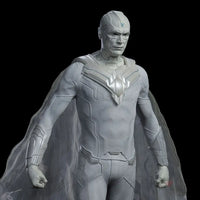 WandaVision Legacy Replica White Vision 1/4 Scale Statue - GeekLoveph
