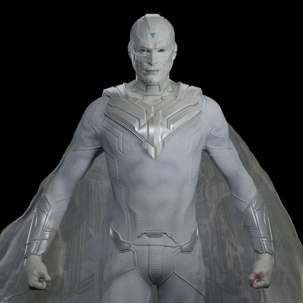 WandaVision Legacy Replica White Vision 1/4 Scale Statue - GeekLoveph