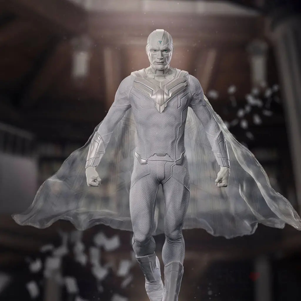 WandaVision Legacy Replica White Vision 1/4 Scale Statue - GeekLoveph