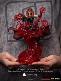 WandaVision Scarlet Witch 1/10 Deluxe Art Scale Statue - GeekLoveph