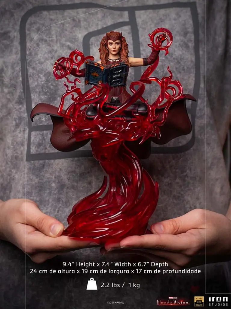 WandaVision Scarlet Witch 1/10 Deluxe Art Scale Statue - GeekLoveph