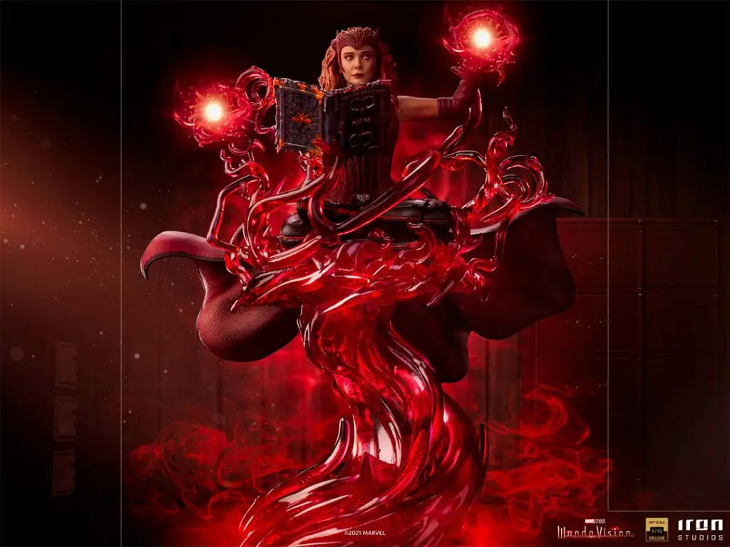 WandaVision Scarlet Witch 1/10 Deluxe Art Scale Statue - GeekLoveph