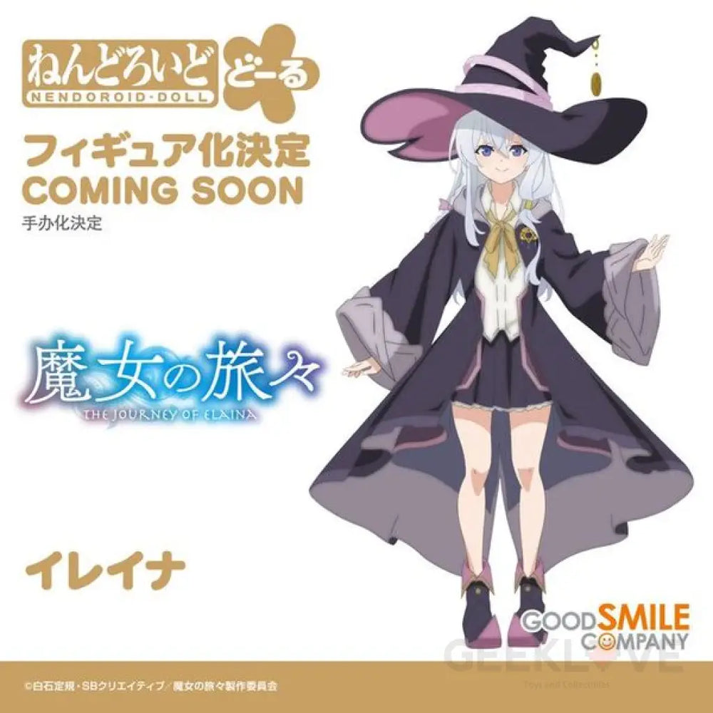 Wandering Witch: The Journey Of Elaina Nendoroid Doll Early Access