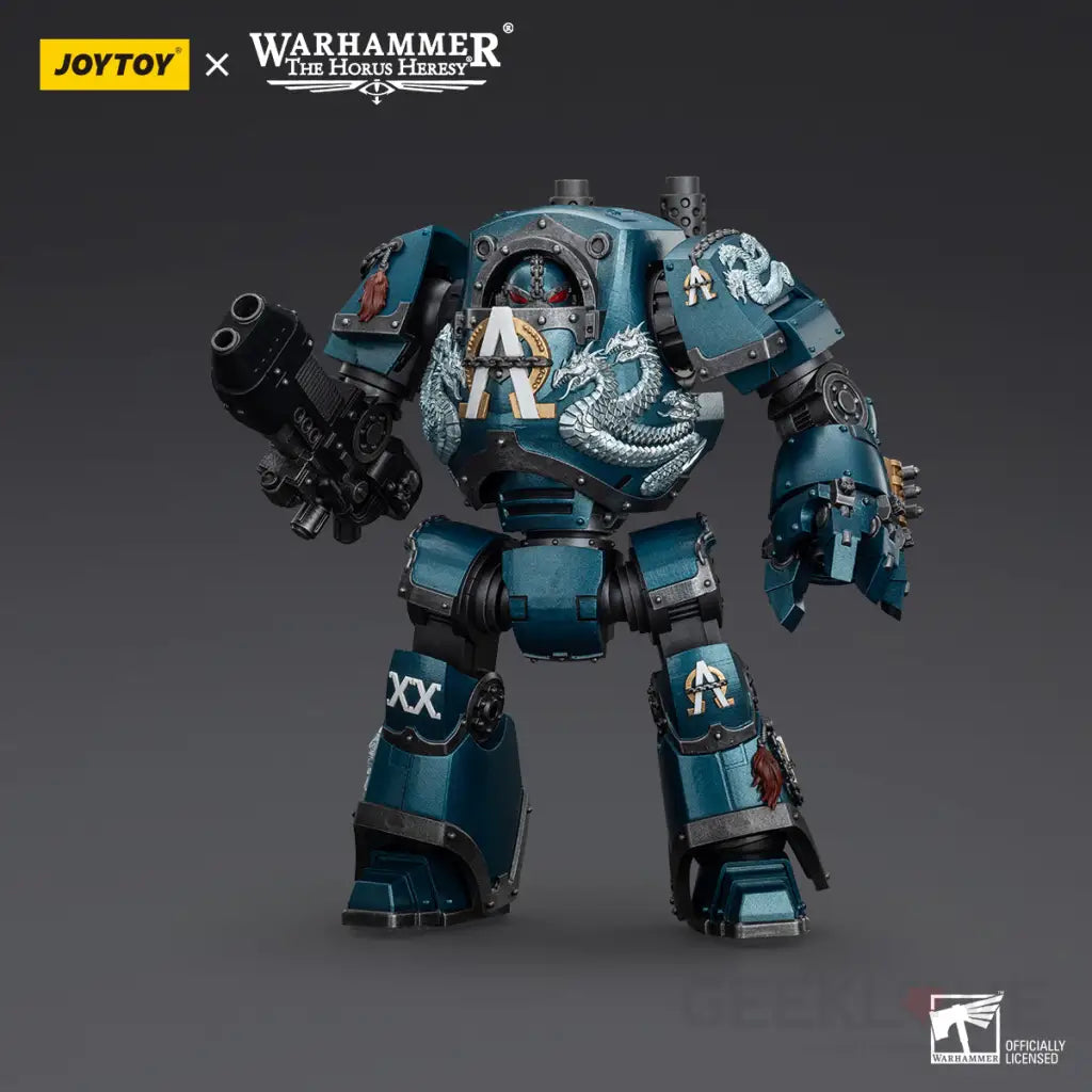 Warhammer 40k Alpha Legion Contemptor Dreadnought with Gravis Plasma Cannon Action Figure