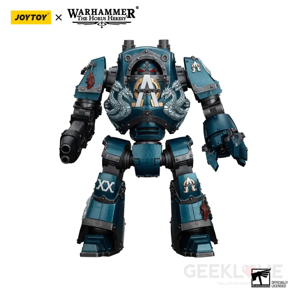 Warhammer 40k Alpha Legion Contemptor Dreadnought with Gravis Plasma Cannon Action Figure