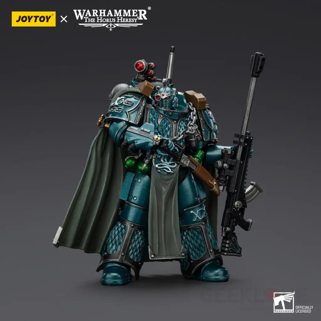 Warhammer 40k Alpha Legion Exodus ’The One who is Many’ With Sniper Rifle And Power Dagger Action Figure