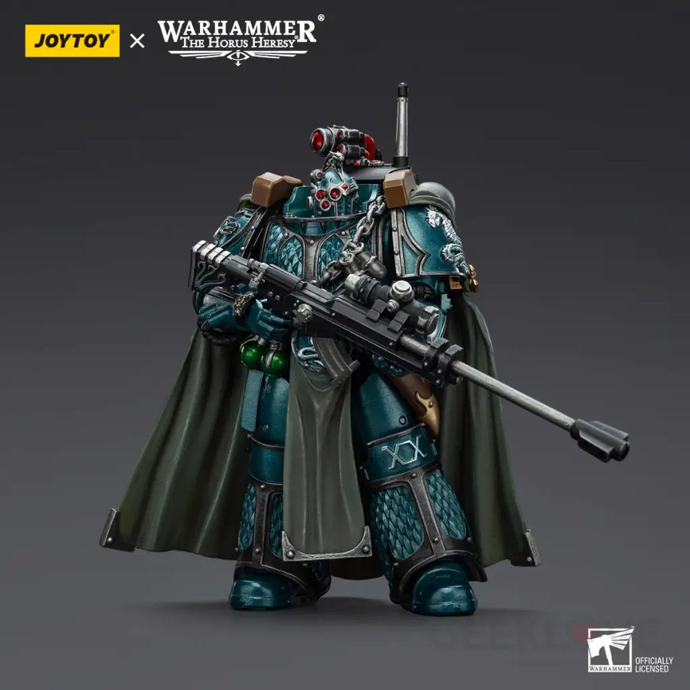 Warhammer 40k Alpha Legion Exodus ’The One who is Many’ With Sniper Rifle And Power Dagger Action Figure