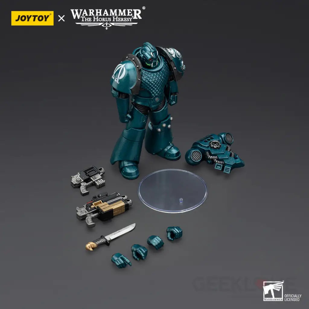 Warhammer 40k Alpha Legion Headhunter With Banestrike Combi-Bolter And Power Dagger Action Figure