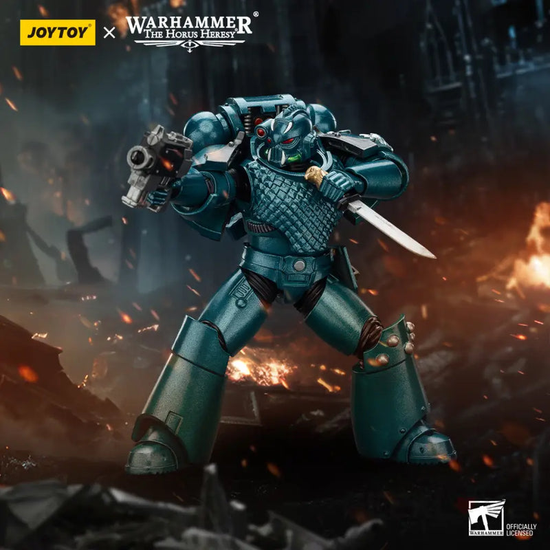 Warhammer 40k Alpha Legion Headhunter With Banestrike Combi-Bolter And Power Dagger