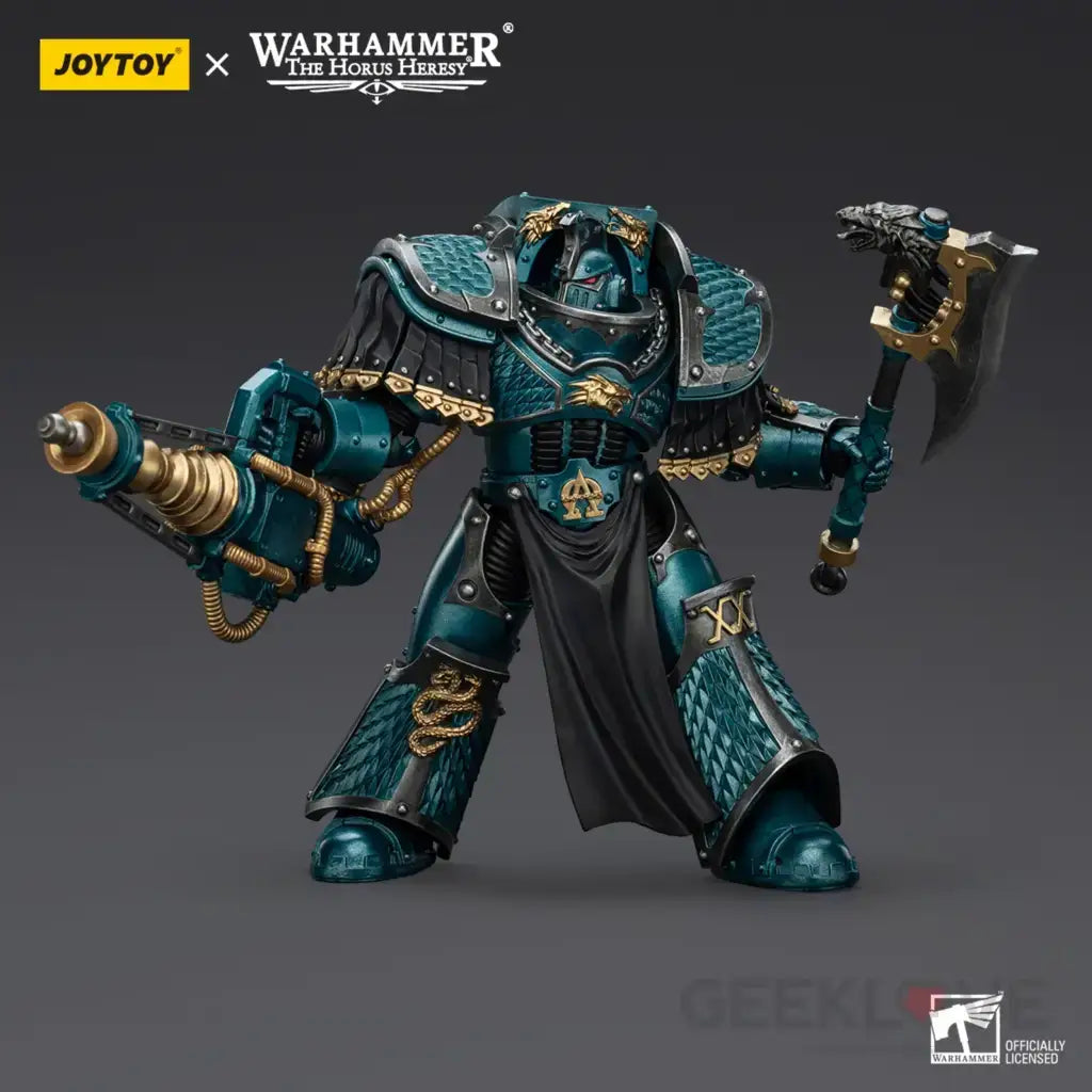 Warhammer 40K Alpha Legion Lernaean Terminator with Conversion Beam Cannon Action Figure