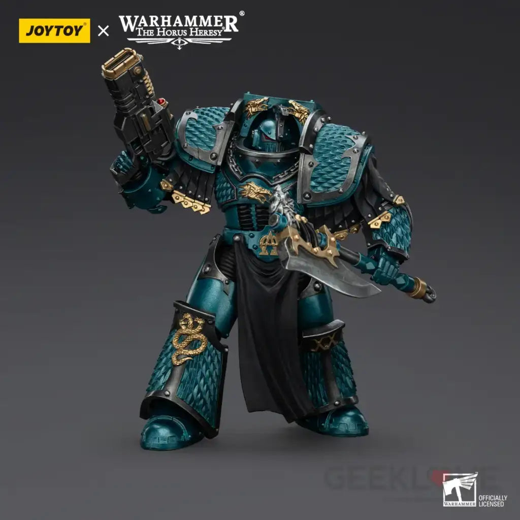 Warhammer 40K Alpha Legion Lernaean Terminator with Volkite Charger Action Figure