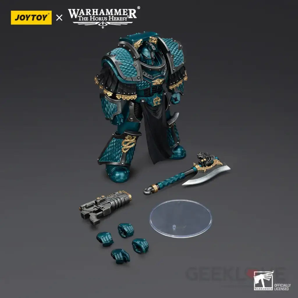 Warhammer 40K Alpha Legion Lernaean Terminator with Volkite Charger Action Figure