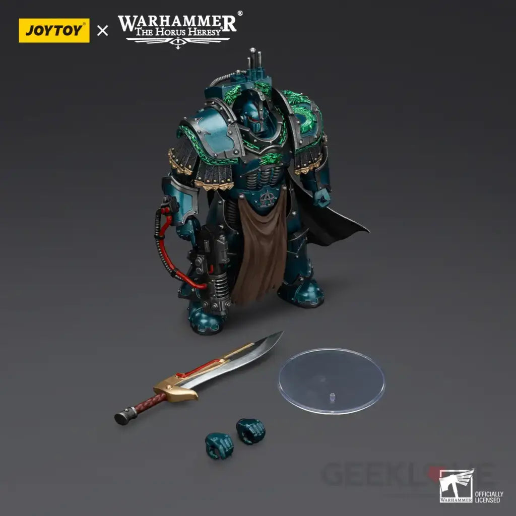 Warhammer 40K Alpha Legion Legion Praetor in Cataphractii Terminator Armour Action Figure