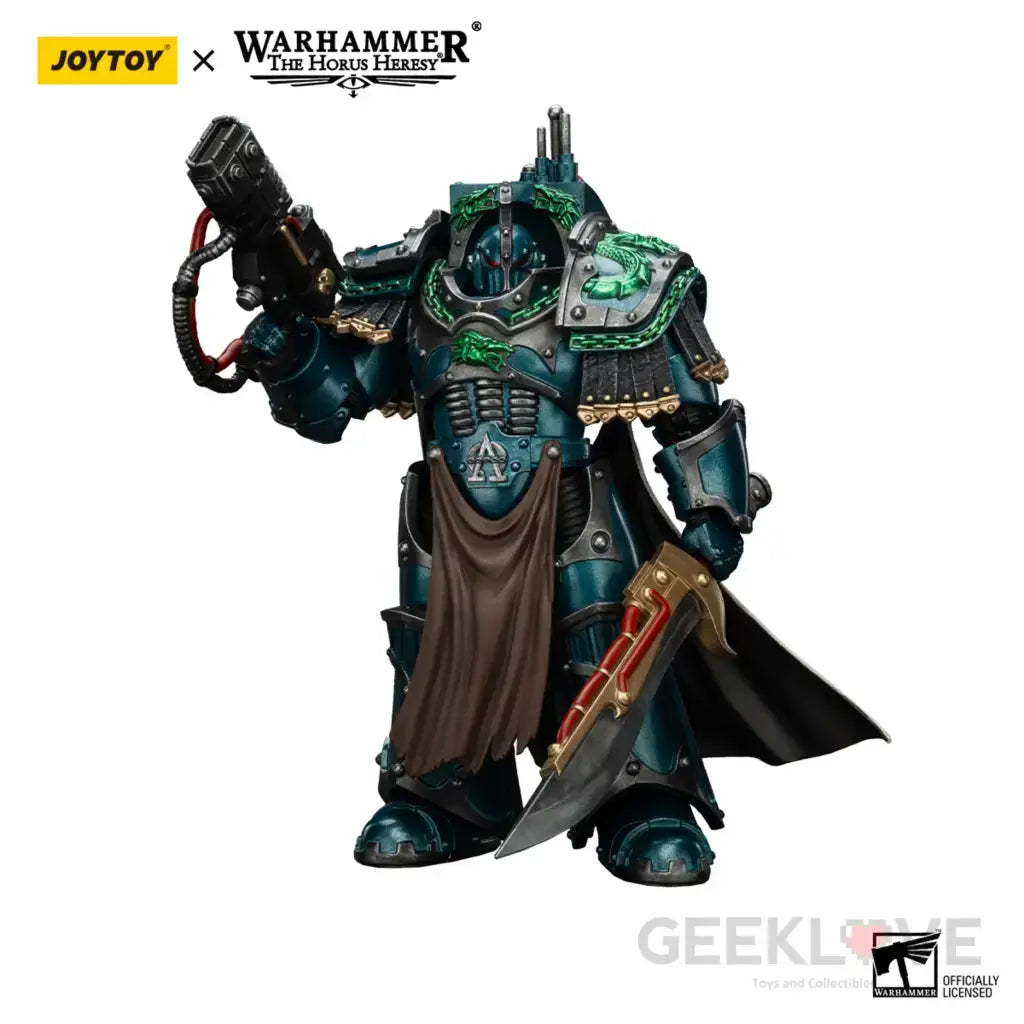 Warhammer 40K Alpha Legion Legion Praetor in Cataphractii Terminator Armour Action Figure