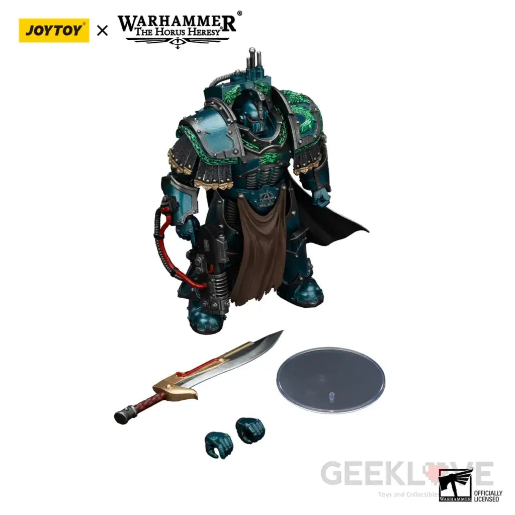 Warhammer 40K Alpha Legion Legion Praetor in Cataphractii Terminator Armour Action Figure