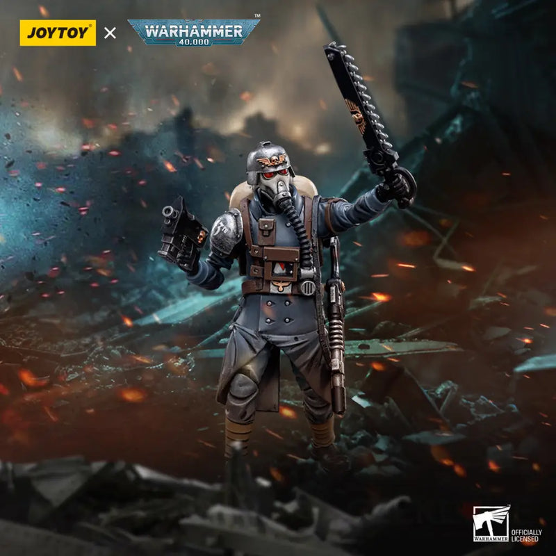 Warhammer 40k Astra Militarum Death Korps of Krieg Veteran Squad Sergeant (reproduction 2025)