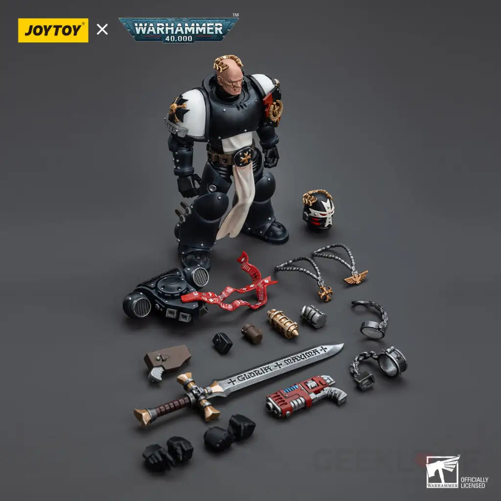 Warhammer 40K Black Templars Emperor’s Champion Bayard’s Revenge 1/18 Scale Action Figure Action Figure