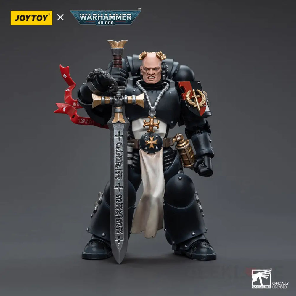 Warhammer 40K Black Templars Emperor’s Champion Bayard’s Revenge 1/18 Scale Action Figure Pre Order Action Figure