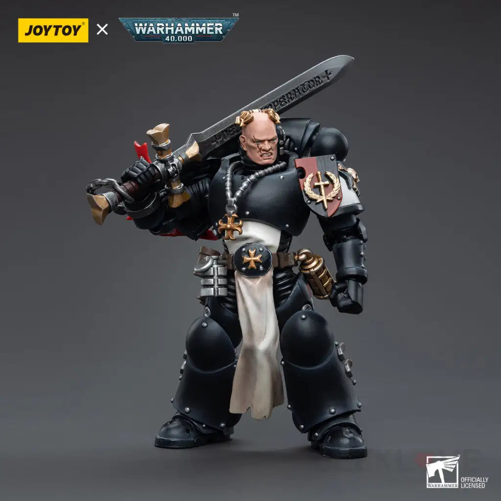Warhammer 40K Black Templars Emperor’s Champion Bayard’s Revenge 1/18 Scale Action Figure Action Figure