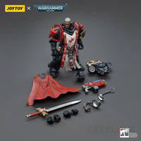 Warhammer 40k Black Templars Sword Brethren Brother Lombast 1/18 Scale Action Figure Action Figure