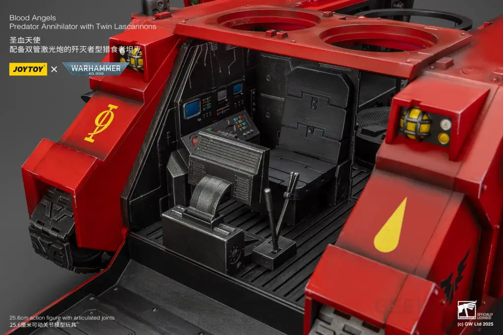 Warhammer 40k Blood Angels Predator Annihilator with Twin Lascannons Action Figure