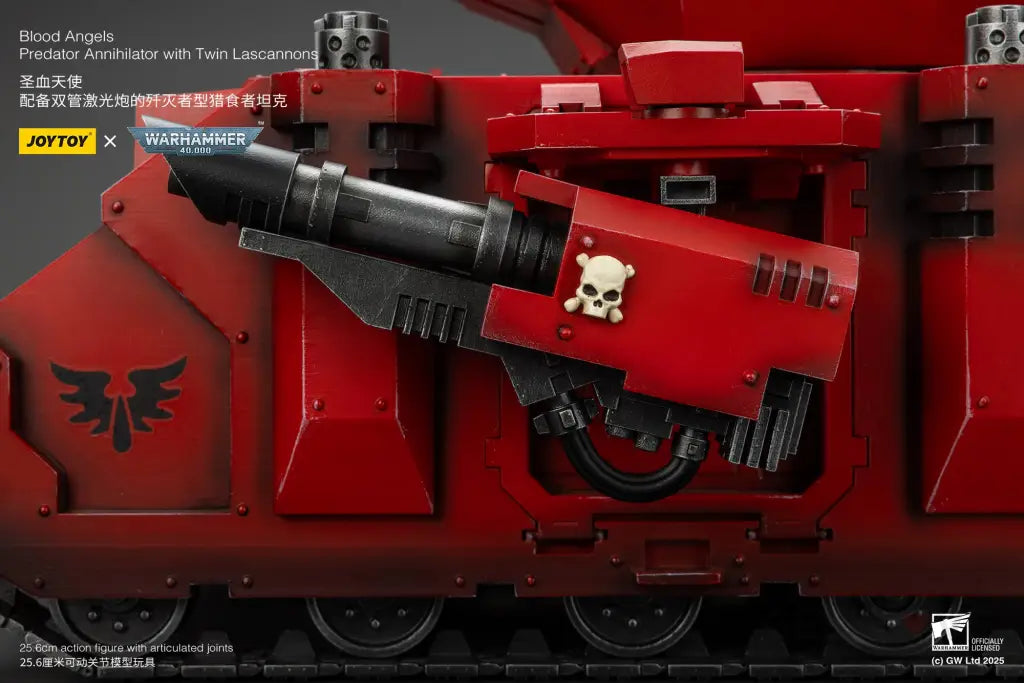 Warhammer 40k Blood Angels Predator Annihilator with Twin Lascannons Action Figure