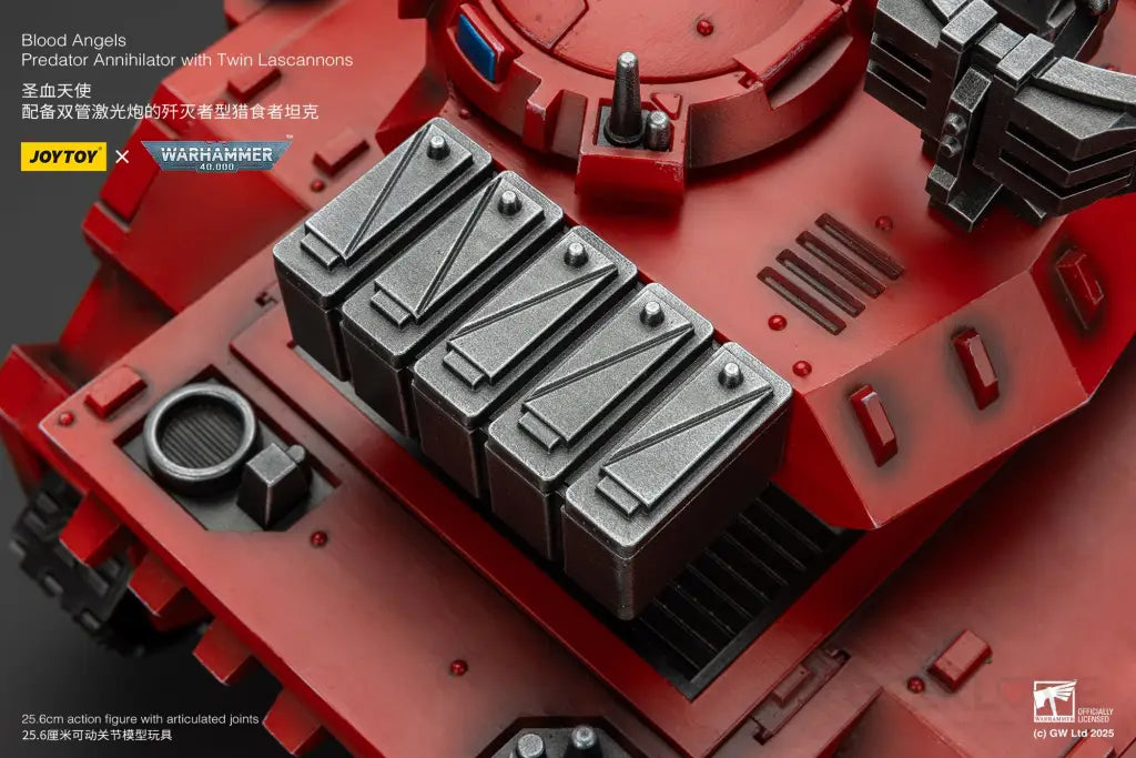 Warhammer 40k Blood Angels Predator Annihilator with Twin Lascannons Action Figure