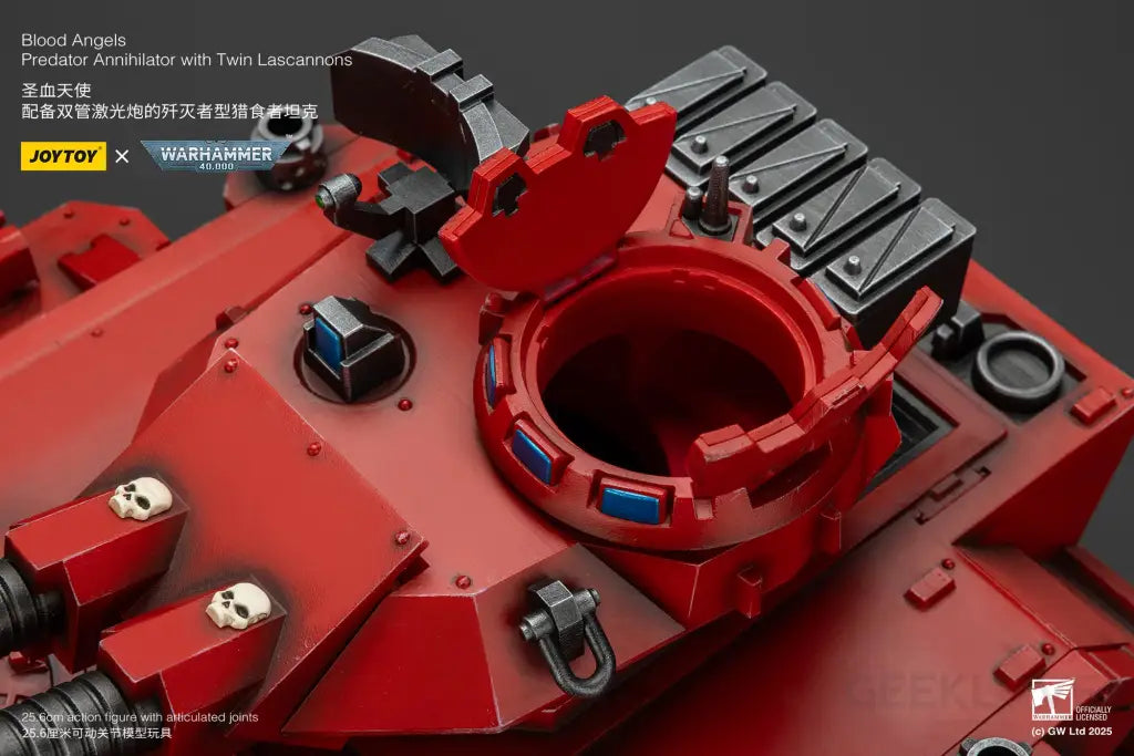 Warhammer 40k Blood Angels Predator Annihilator with Twin Lascannons Action Figure