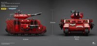 Warhammer 40k Blood Angels Predator Annihilator with Twin Lascannons Action Figure