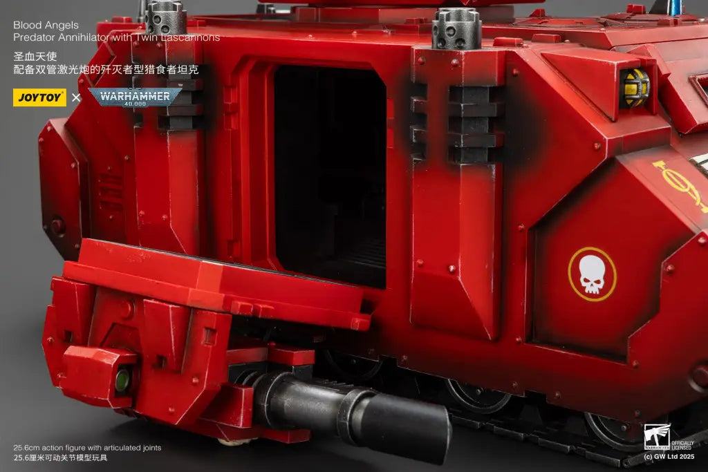 Warhammer 40k Blood Angels Predator Annihilator with Twin Lascannons Action Figure