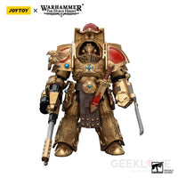 Warhammer 40K Legio Custodes Aquilon Terminator Squad With Infernus Firepike Action Figure