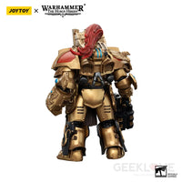 Warhammer 40K Legio Custodes Aquilon Terminator Squad With Lastrum Storm Bolter Action Figure