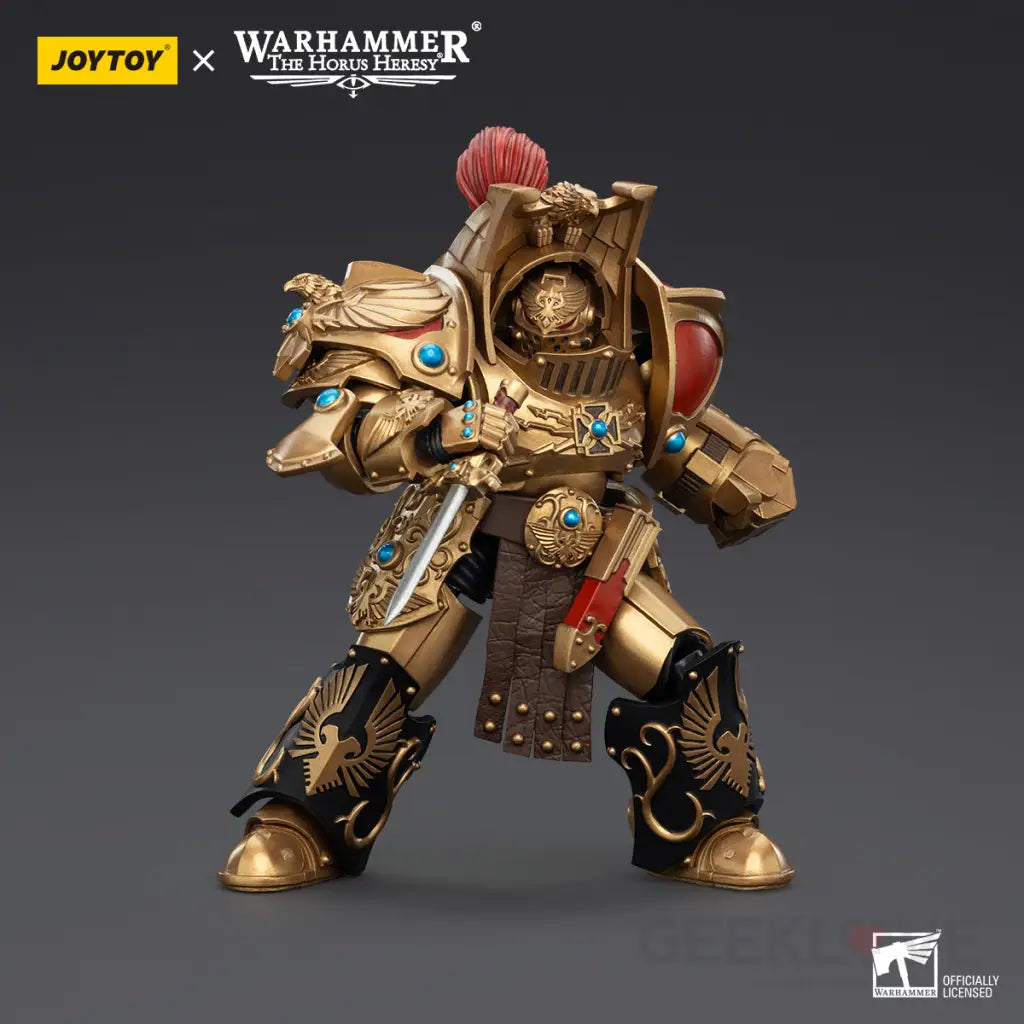 Warhammer 40K Legio Custodes Aquilon Terminator Squad With Lastrum Storm Bolter Action Figure