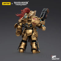 Warhammer 40K Legio Custodes Aquilon Terminator Squad With Twin-Linked Adrathic Destructor Action