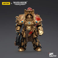 Warhammer 40K Legio Custodes Aquilon Terminator Squad With Twin-Linked Adrathic Destructor Action