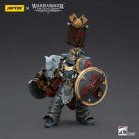 Warhammer 40k Space Wolves Legion Praetor with Power Axe and Combat Shield Action Figure