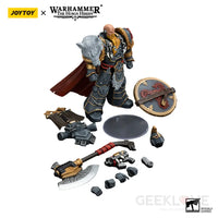 Warhammer 40k Space Wolves Legion Praetor with Power Axe and Combat Shield Action Figure