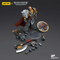 Warhammer 40k Space Wolves Legion Praetor with Power Axe and Combat Shield Action Figure