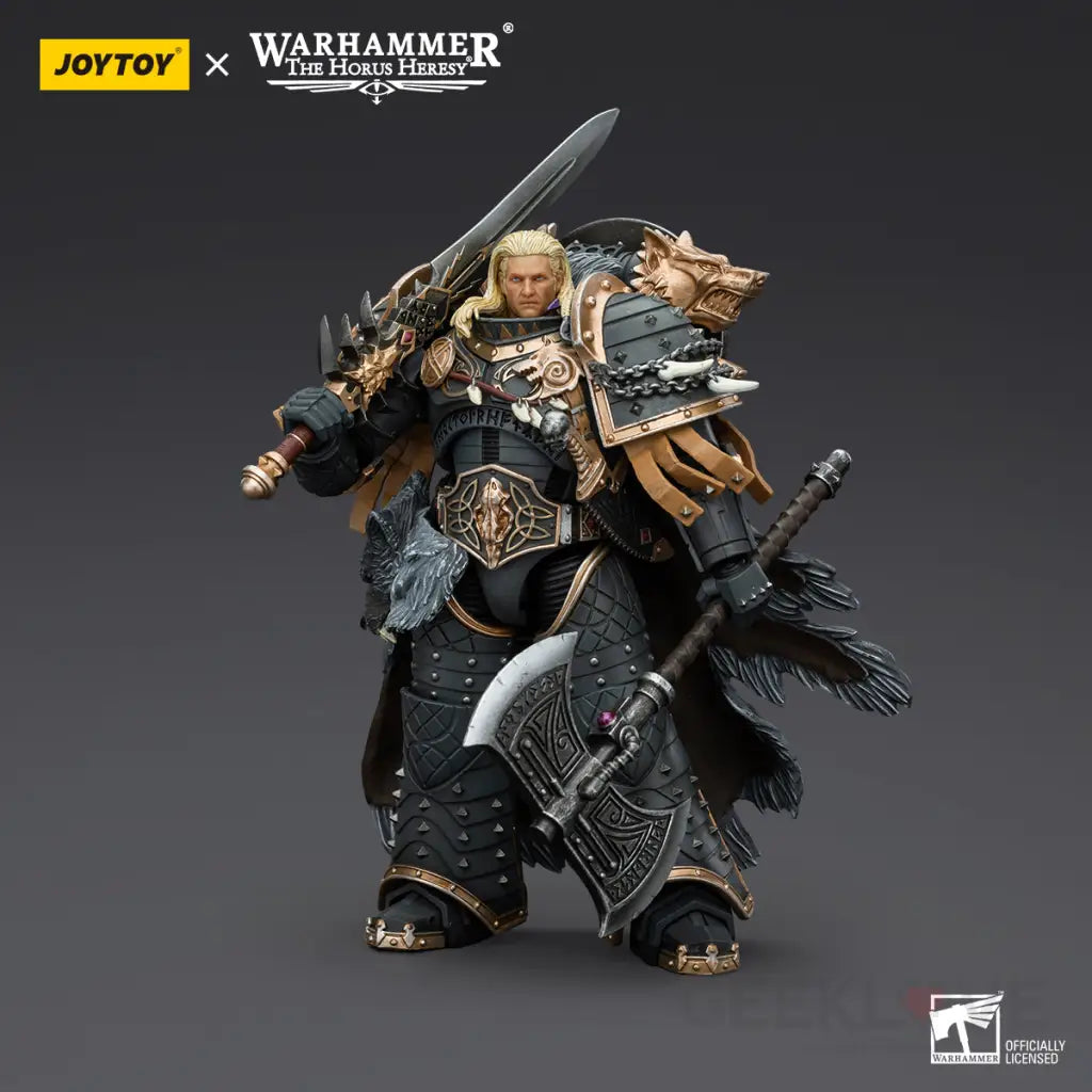 Warhammer 40k Space Wolves Leman Russ Primarch of the VIth Legion Action Figure